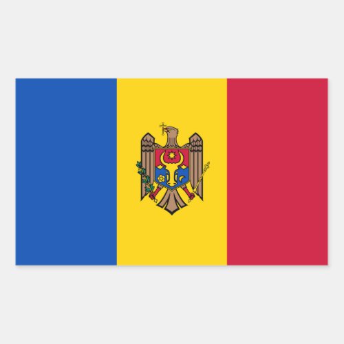 Moldova Flag Sticker