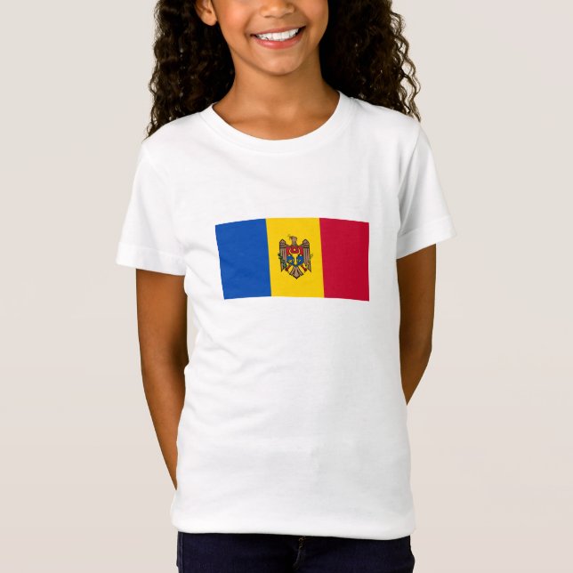 Moldova Flag T-Shirt (Front)