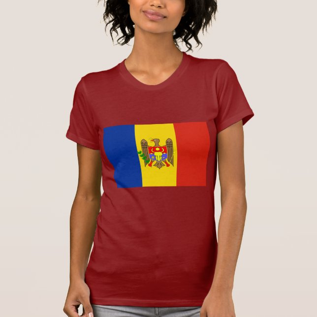 Moldova Flag T-Shirt (Front)