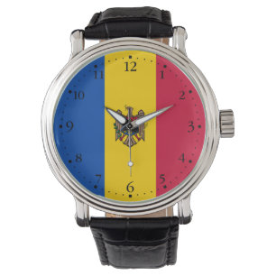 Moldova Flag Watch