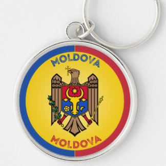 Moldova Heritage Emblem Keychain