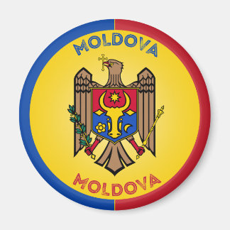 Moldova Heritage Emblem Magnet