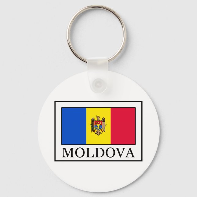 Moldova Keychain (Front)