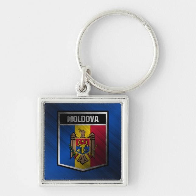 Moldova Keychain (Front)