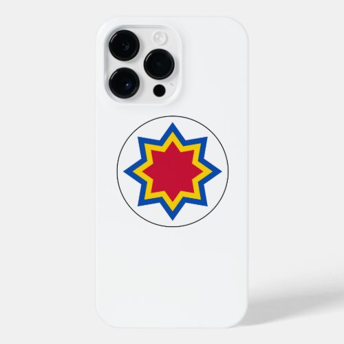 Moldova roundel country flag symbol army military  iPhone 14 pro max case