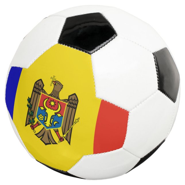 moldova soccer ball (Three Quarter)
