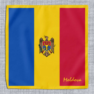 Moldovan Flag bandana, Moldova fashion /sports Bandana