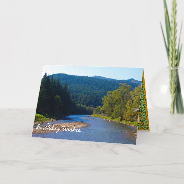 Moldovan magic, River in the mountains Card (Front)