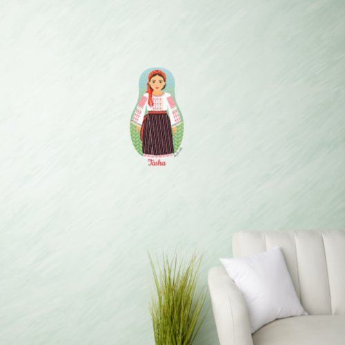 Moldovan Matryoshka Wall Decal