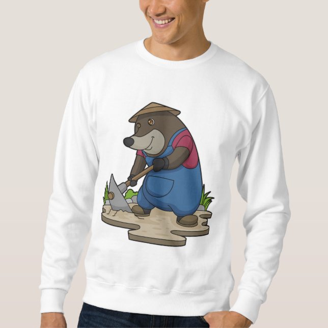 Mole as Farmer Sweatshirt (Front)