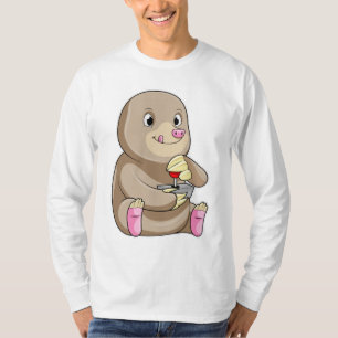 Mole as Gamer with Joystick T-Shirt