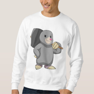 Mole as Handyman with Hammer Sweatshirt