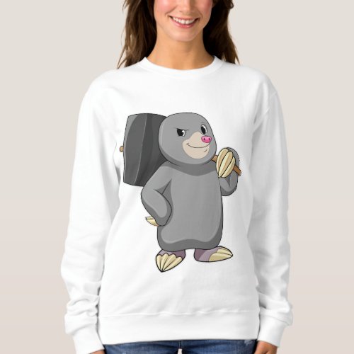 Mole as Handyman with Hammer Sweatshirt