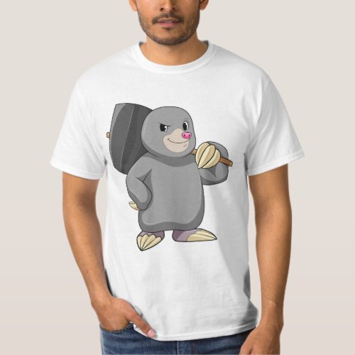 Mole as Handyman with Hammer T_Shirt