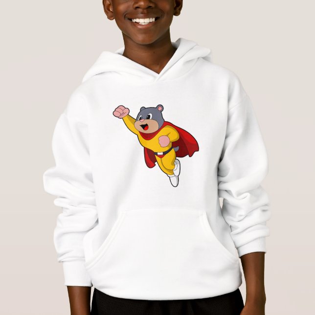 Mole as Hero Hoodie (Front)