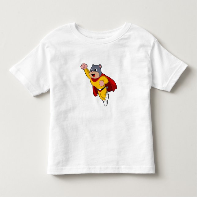Mole as Hero Toddler T-shirt (Front)