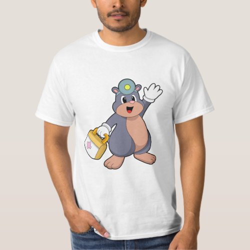 Mole as Nurse with First aid kitPNG T_Shirt