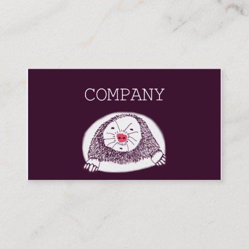 Customizable mole business cards