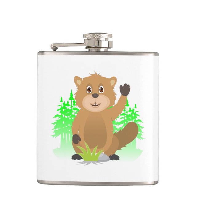 Mole clipart flask (Front)