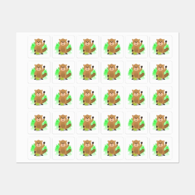 Mole clipart labels (Sheet)