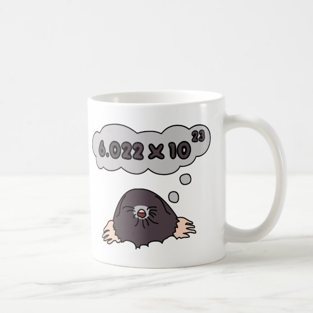 Mole Coffee Mug (Right)
