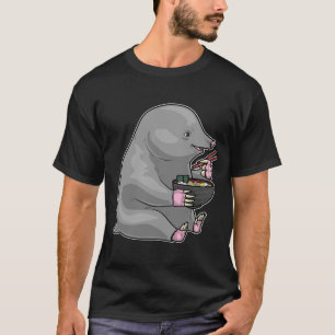 Mole Cook Ramen Cooking T-Shirt
