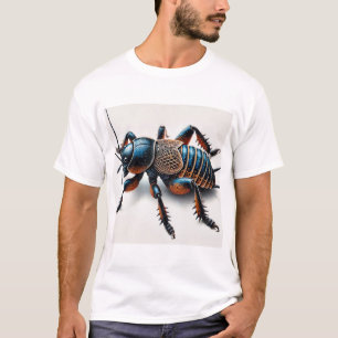 Mole Cricket in Watercolor and Ink 140624IREF114 - T-Shirt