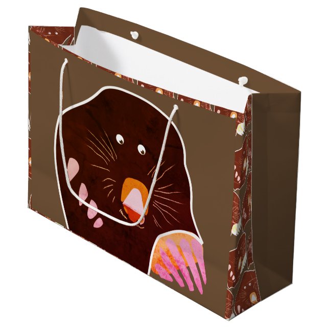 Mole Custom Gift Bag (Front Angled)