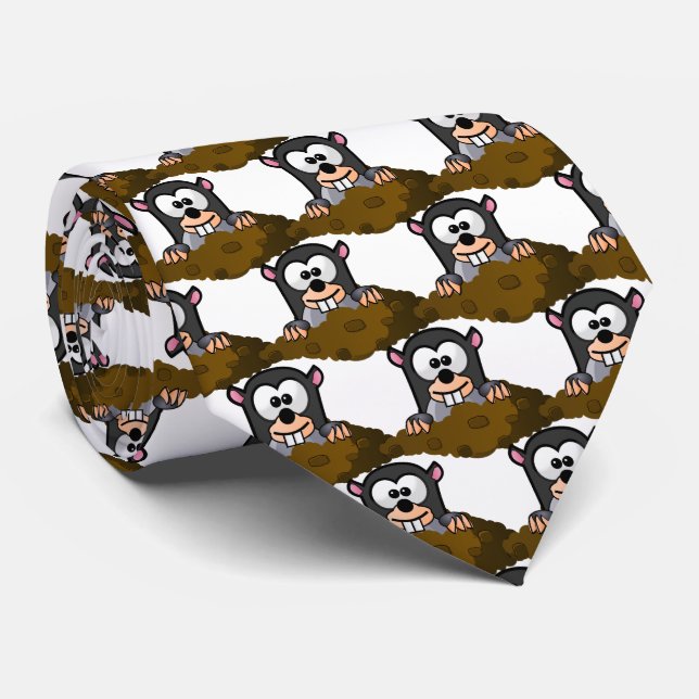 Mole Day Neck Tie (Rolled)
