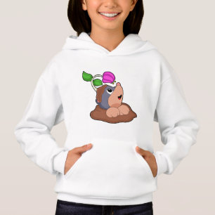 Mole Earth Flower Hoodie