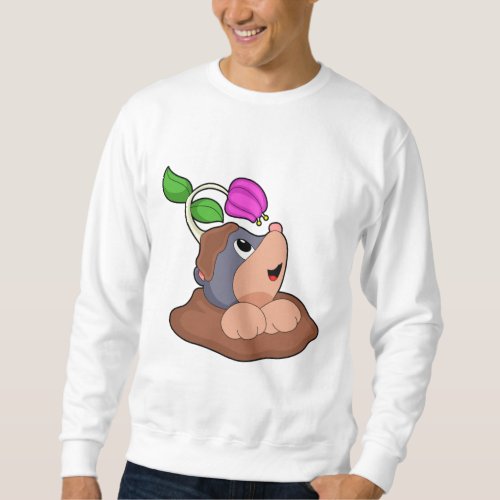 Mole Earth Flower Sweatshirt