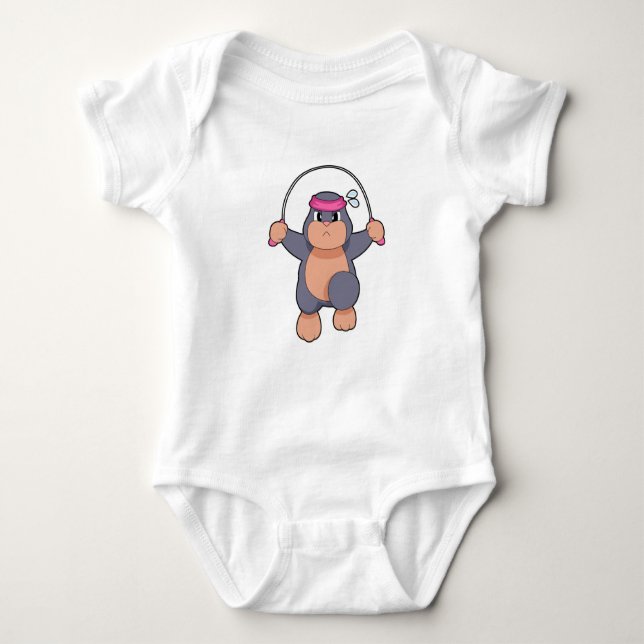 Mole Fitness Rope Baby Bodysuit (Front)