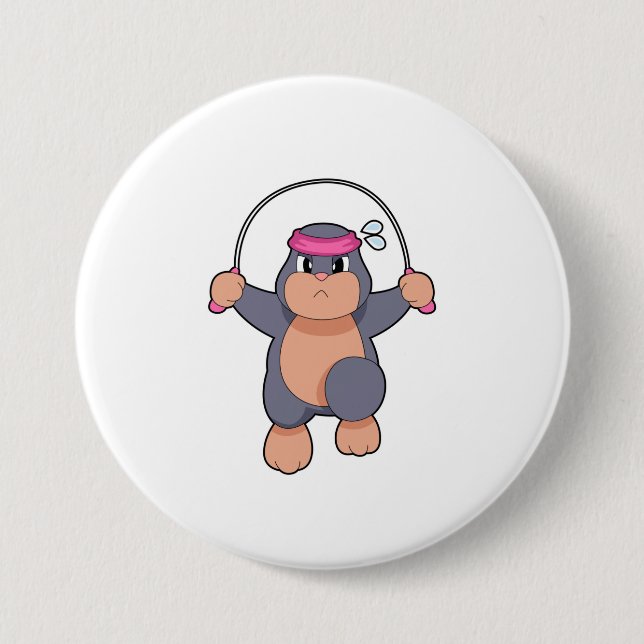 Mole Fitness Rope Button (Front)