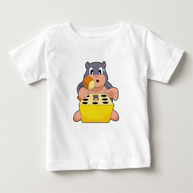 Mole Game Baby T-Shirt (Front)