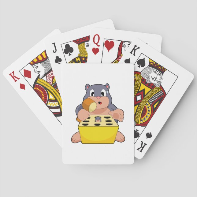 Mole Game Poker Cards (Back)