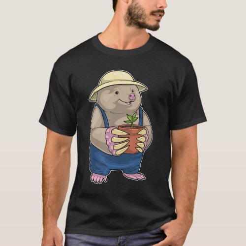 Mole Gardener Plant Garden T-Shirt