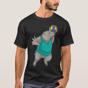 Mole Handball player Handball Sports T-Shirt