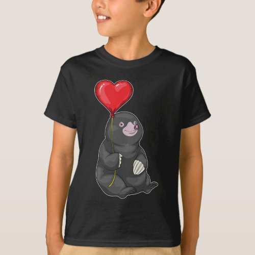 Mole Heart Balloon T_Shirt