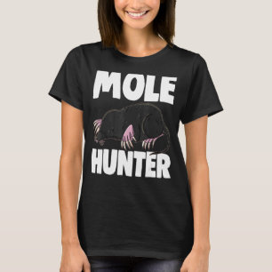 Mole Hunter Women Cute Little Mole Love T-Shirt