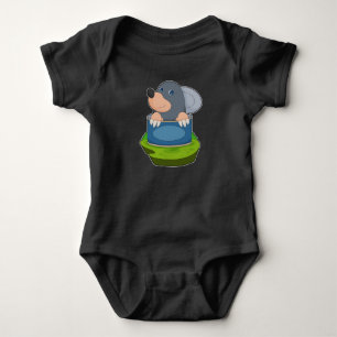 Mole in a Can Baby Bodysuit