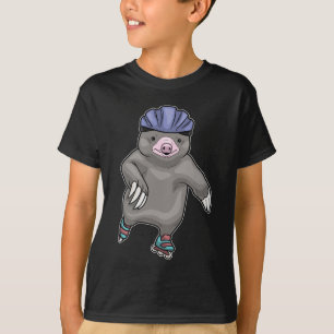 Mole Inline skating Roller skates T-Shirt