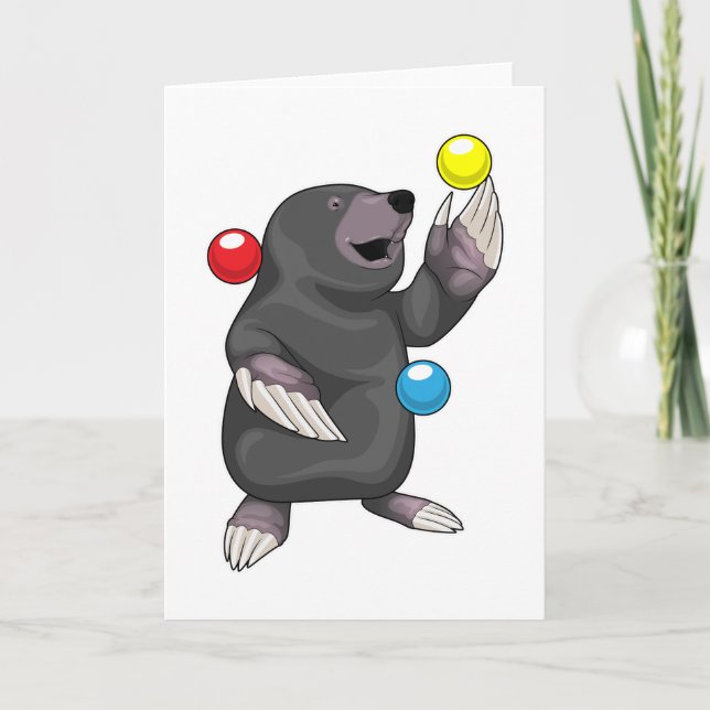 Mole Juggler Juggle Card (Front)