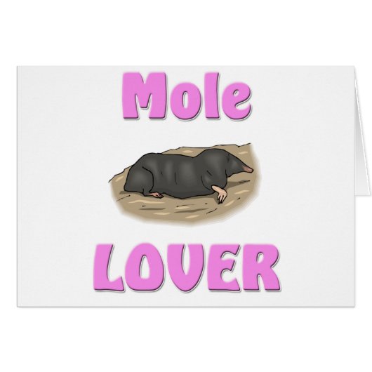 Mole Lover Cards (Front Horizontal)