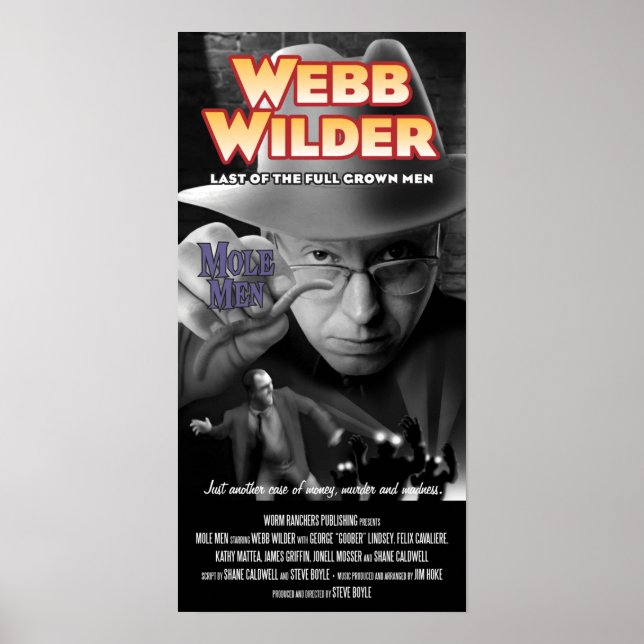 "Mole Men" Radio Poster (Front)