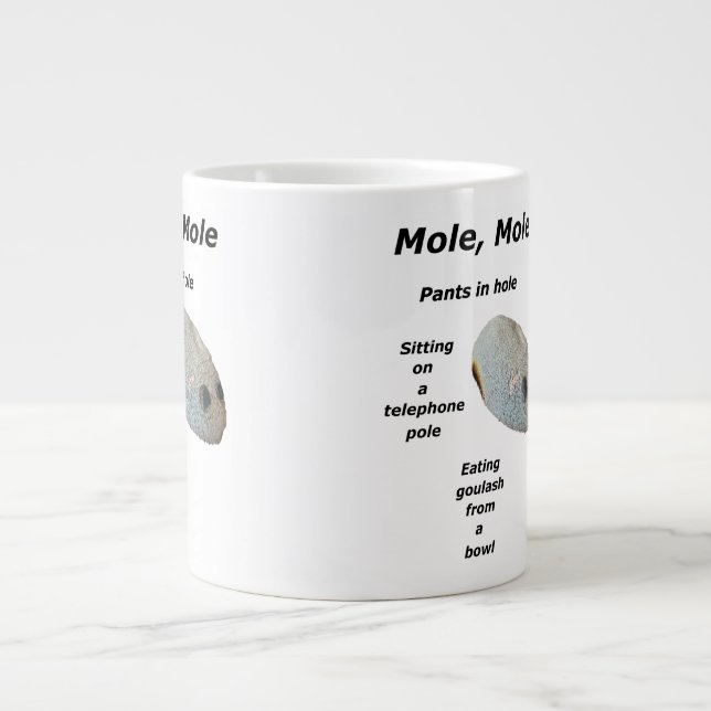 Mole, Mole Mug (Front)