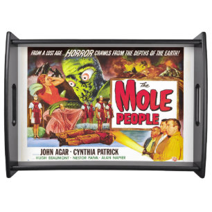 Mole People Serving Tray