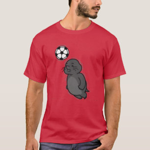 Mole plays Soccer Animal Mound friends T-Shirt