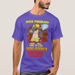 Mole Problem Chemistry Avogadro's Number Mole Day  T-Shirt