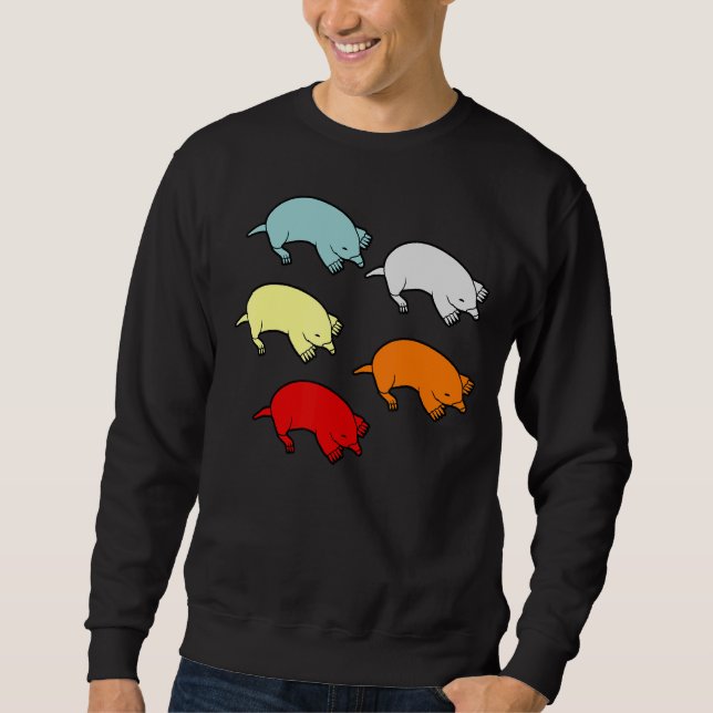 Mole Rat Rodent Sweatshirt (Front)