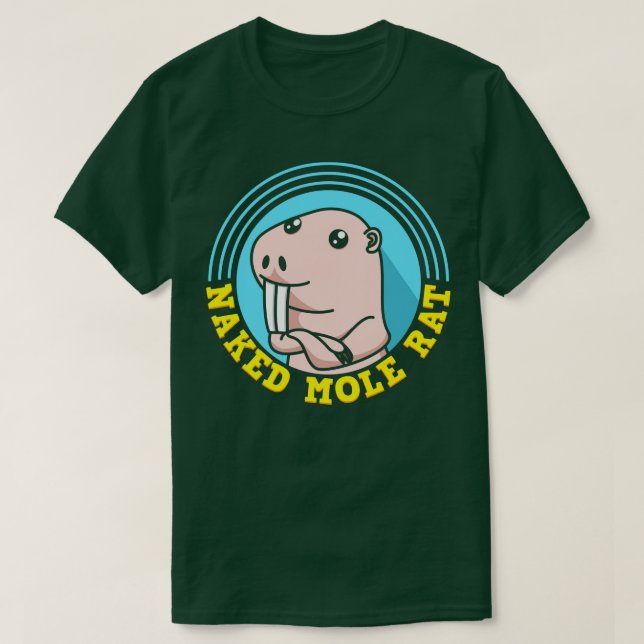 Mole Rat T-Shirt (Design Front)